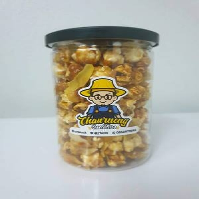 ข้าวฟองทุเรียนทอดเคลือบช็อคโกแลต