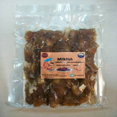 ปลานวลจันทร์ทะเลทรงเครื่องรสหวาน